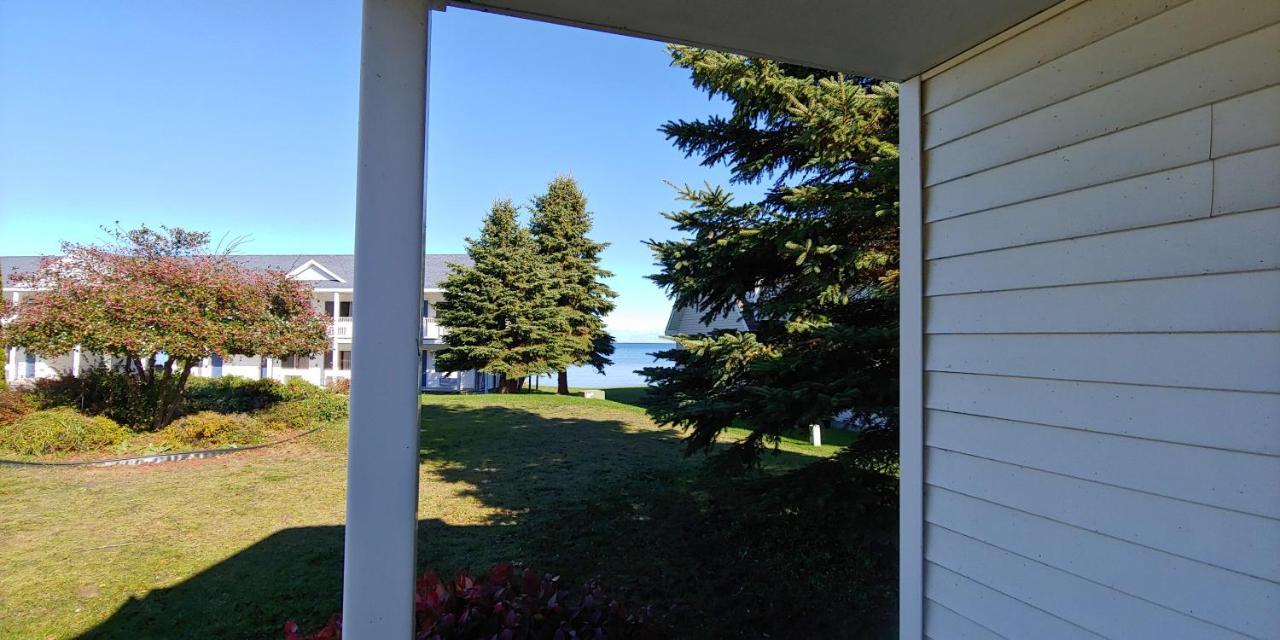 Sunrise Beach Motel Mackinaw Stadt Exterior foto